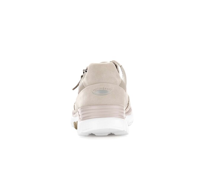 Gabor Sneaker Low Beige - Materialmix Leder/Lederimitat