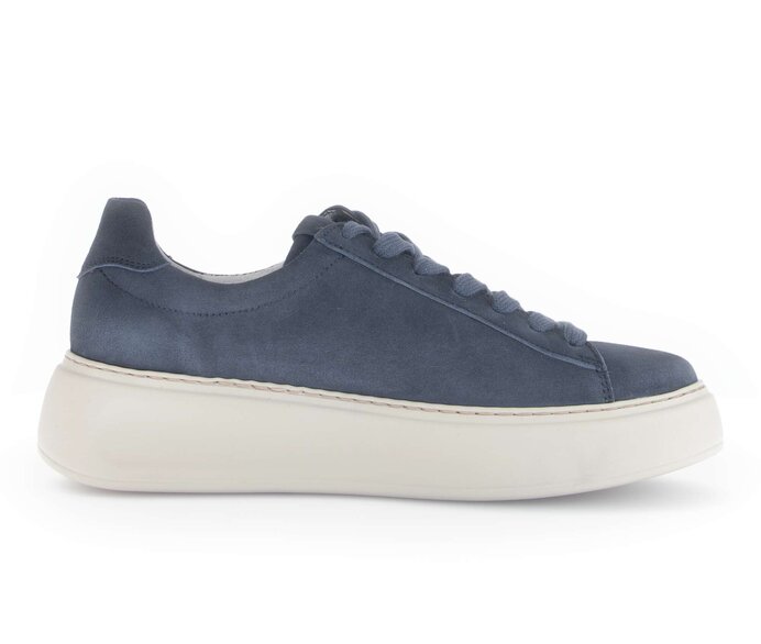 Gabor Sneaker Low Blau - Rauleder