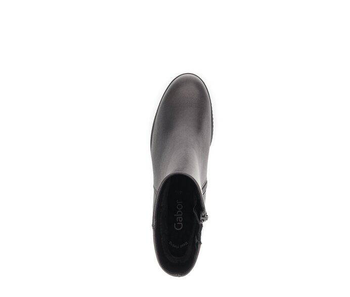 Gabor Plateau Stiefelette Bronze - Glattleder