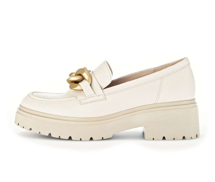 Gabor Loafer Beige - Glattleder