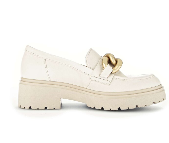 Gabor Loafer Beige - Glattleder