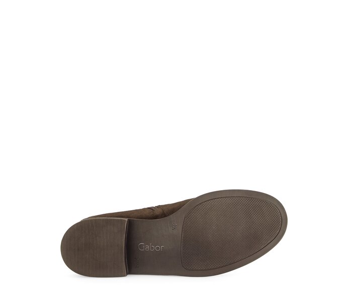 Gabor Elegante Stiefelette Braun - Rauleder