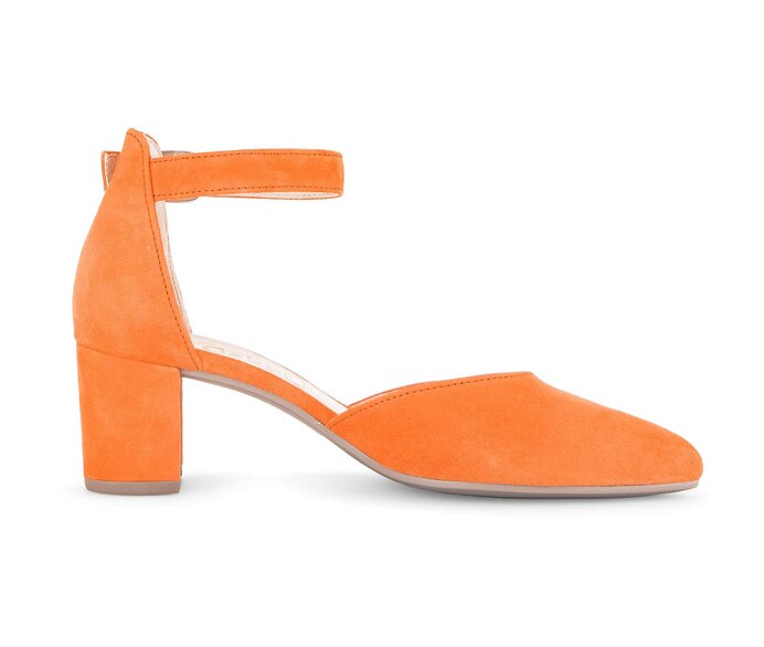 Gabor Spangenpumps Orange - Rauleder