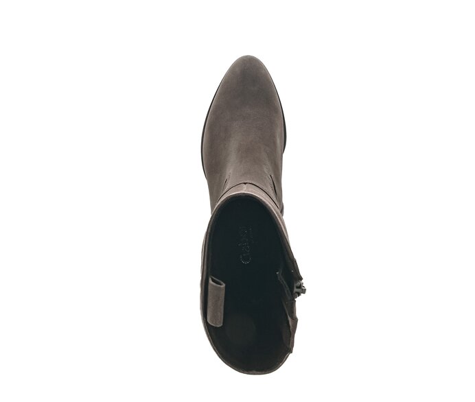 Gabor Cowboy Boots Braun - Materialmix Leder