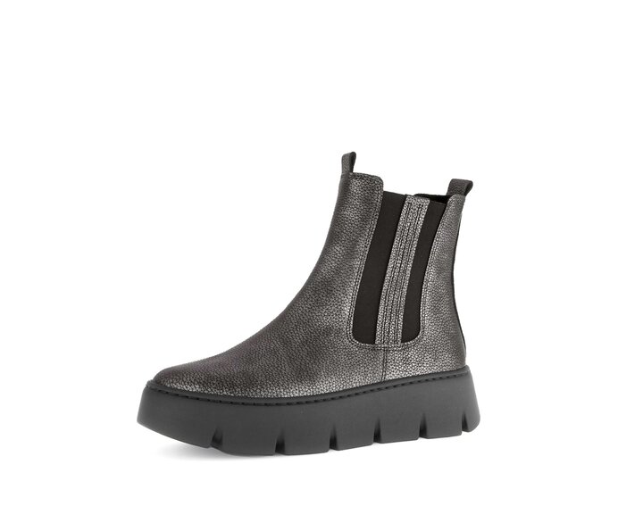 Gabor Chelsea Boot Grau - Effektleder