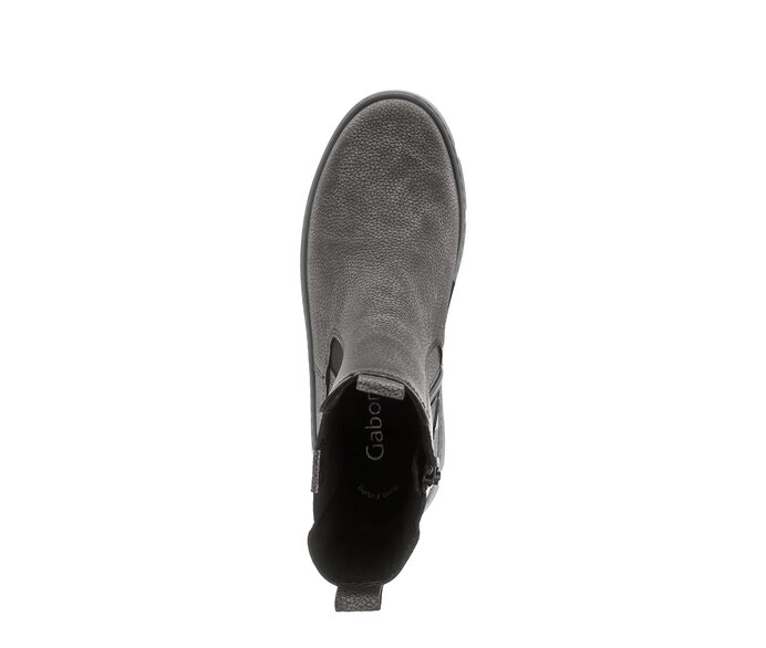 Gabor Chelsea Boot Grau - Effektleder