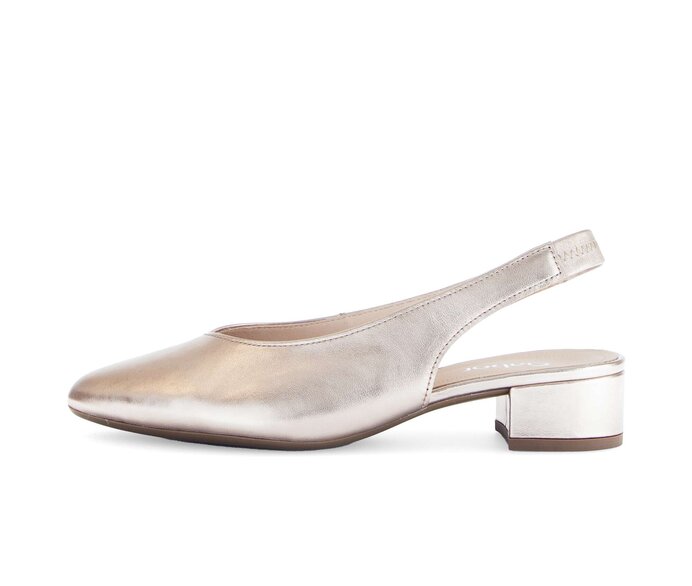 Gabor Slingpumps Rosa - Effektleder