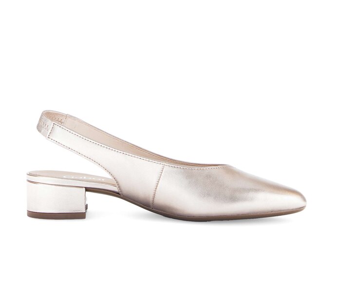 Gabor Slingpumps Rosa - Effektleder