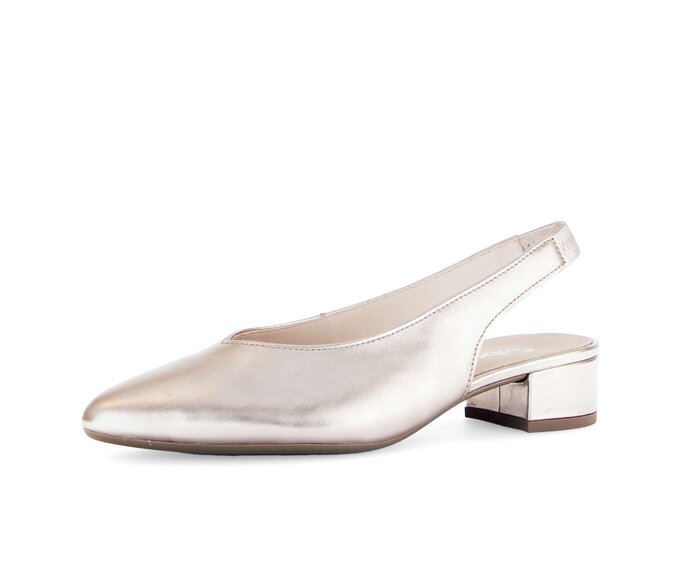 Gabor Slingpumps Rosa - Effektleder
