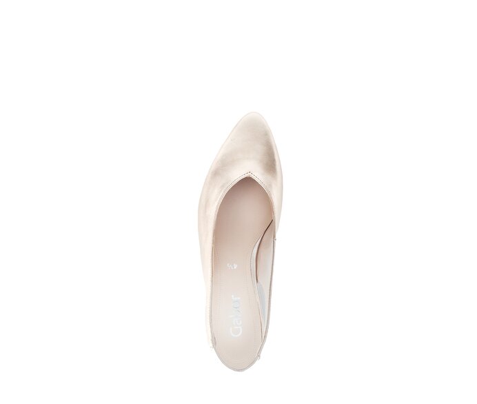 Gabor Slingpumps Rosa - Effektleder