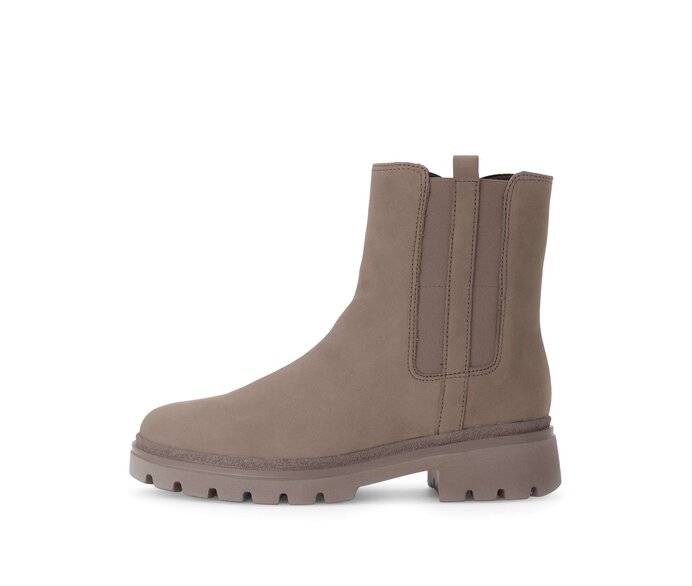 Gabor Sportliche Stiefelette Braun - Rauleder