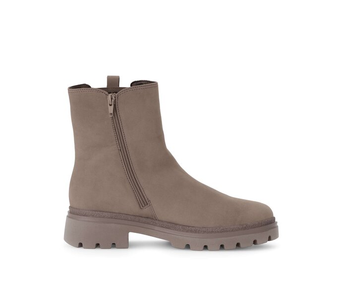 Gabor Sportliche Stiefelette Braun - Rauleder
