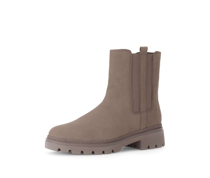 Gabor Sportliche Stiefelette Braun - Rauleder