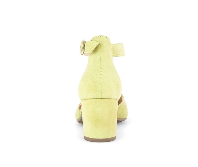Gabor Spangenpumps Gelb - Rauleder