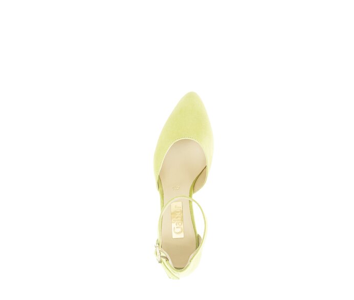 Gabor Spangenpumps Gelb - Rauleder