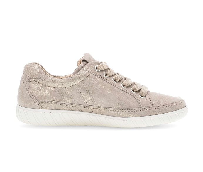 Gabor Sneaker Low Beige - Effektleder
