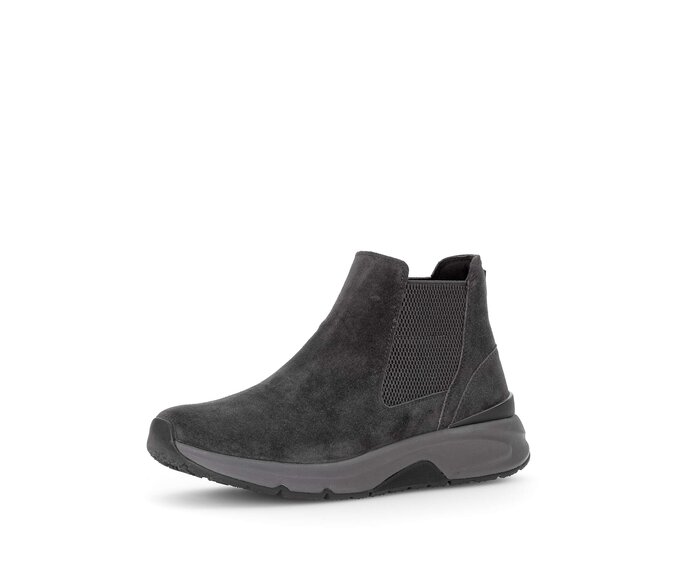 Gabor Chelsea Boot Grau - Rauleder