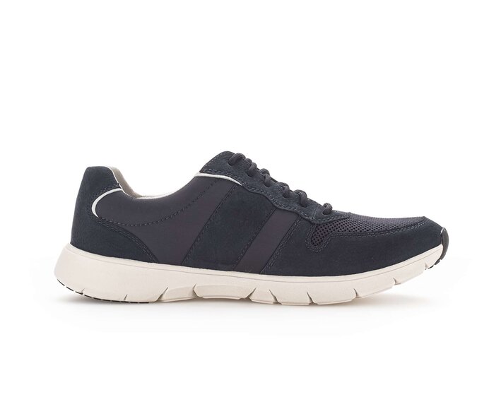 Pius Gabor Sneaker Low Blau - Materialmix Leder/Textil
