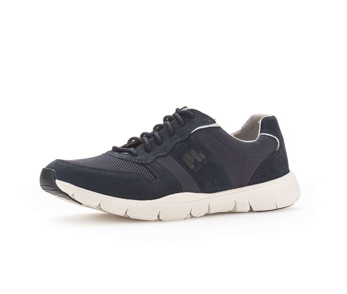 Pius Gabor Sneaker Low Blau - Materialmix Leder/Textil