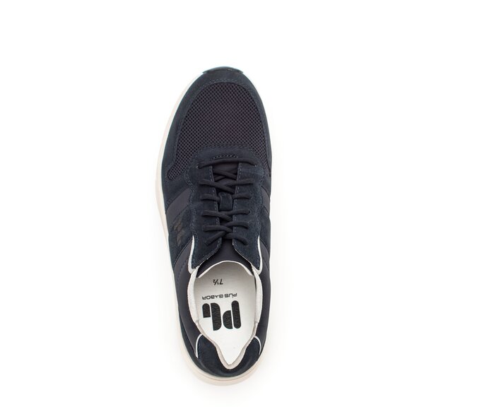 Pius Gabor Sneaker Low Blau - Materialmix Leder/Textil