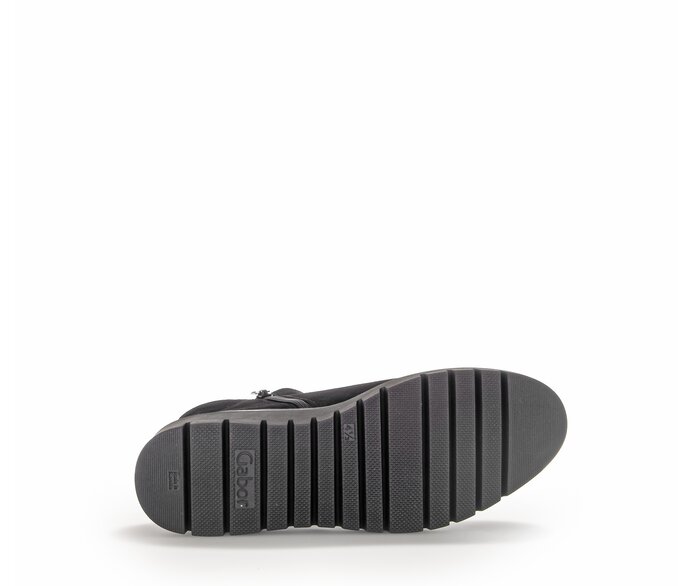 Gabor Chelsea Boot Schwarz - Rauleder