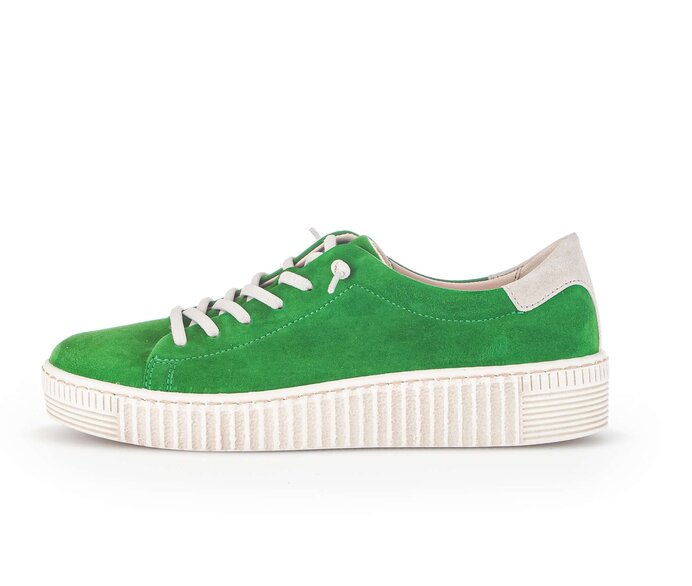 Gabor Sneaker Low Grün - Rauleder