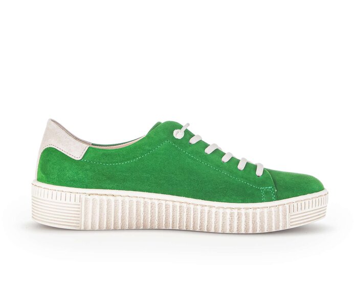 Gabor Sneaker Low Grün - Rauleder