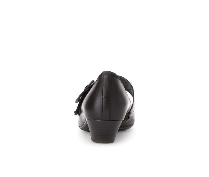 Gabor Spangenpumps Schwarz - Glattleder