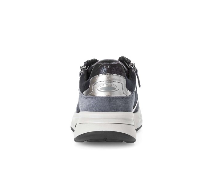 Gabor Sneaker Low Blau - Materialmix Leder/Lederimitat