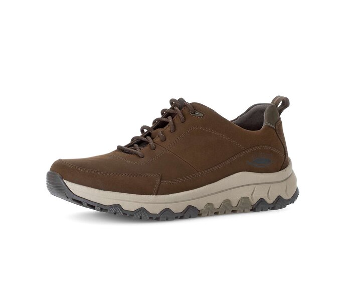 Gabor Rollingsoft Sneaker Low Braun - Nubuk