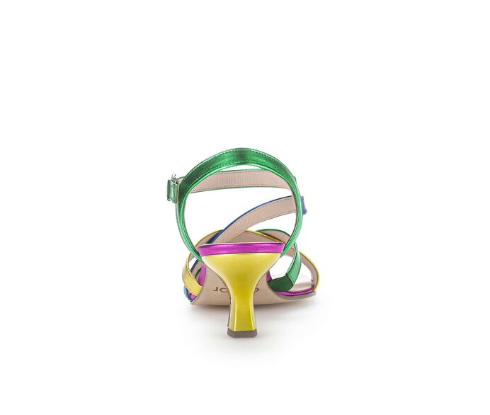 Gabor Riemchensandale Multicolour - Effektleder