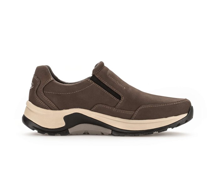 Gabor Rollingsoft Slipper Braun - Nubuk