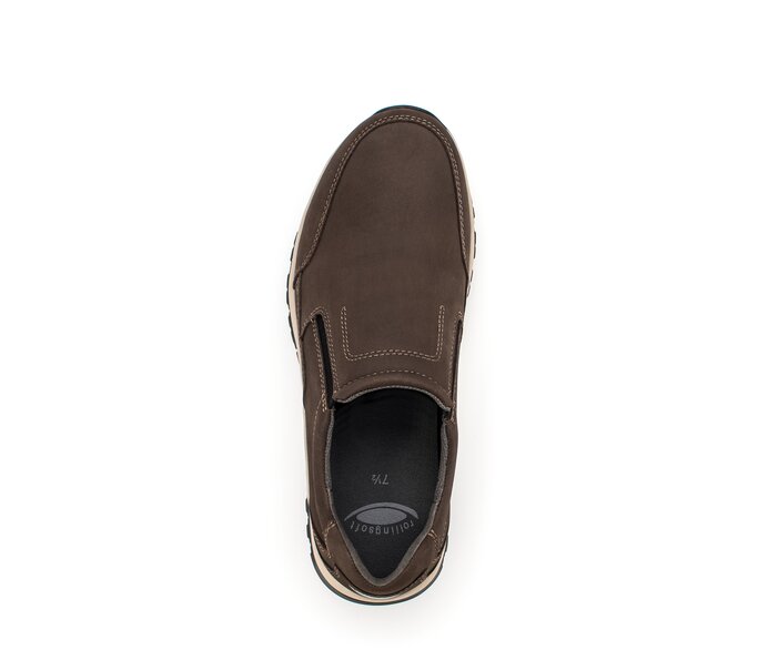 Gabor Rollingsoft Slipper Braun - Nubuk