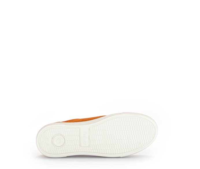 Gabor Sneaker Low Orange - Materialmix Leder