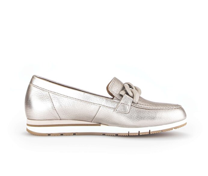 Gabor Slipper Gold - Effektleder