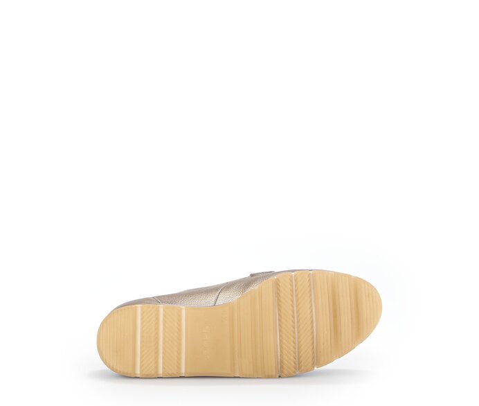 Gabor Slipper Gold - Effektleder