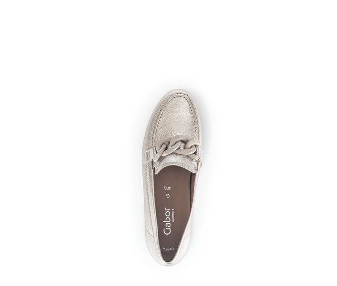 Gabor Slipper Gold - Effektleder