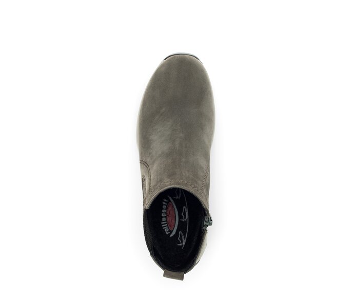 Gabor Sportliche Stiefelette Grün - Rauleder