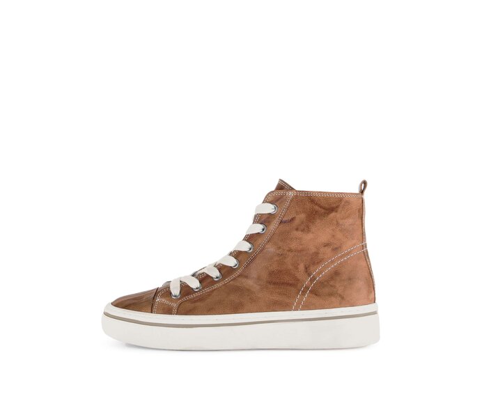 Gabor Sneaker High Braun - Glattleder