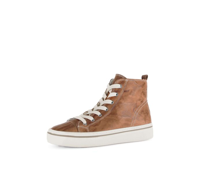 Gabor Sneaker High Braun - Glattleder