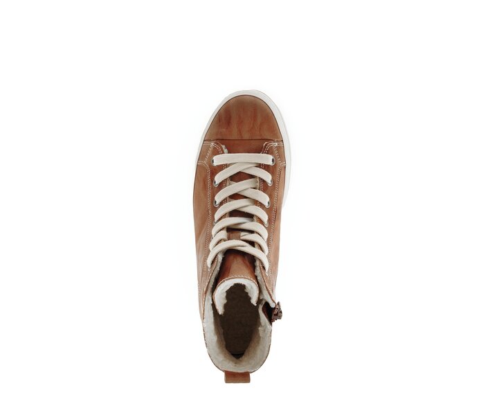 Gabor Sneaker High Braun - Glattleder