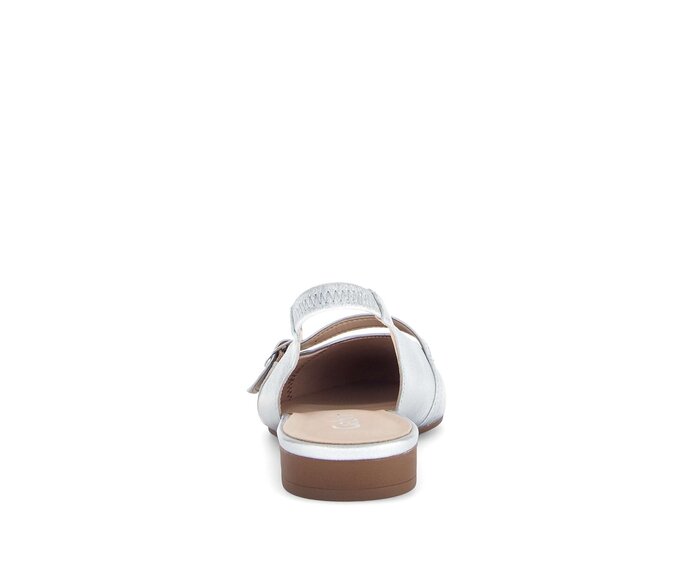 Gabor Slingpumps Silber - Effektleder