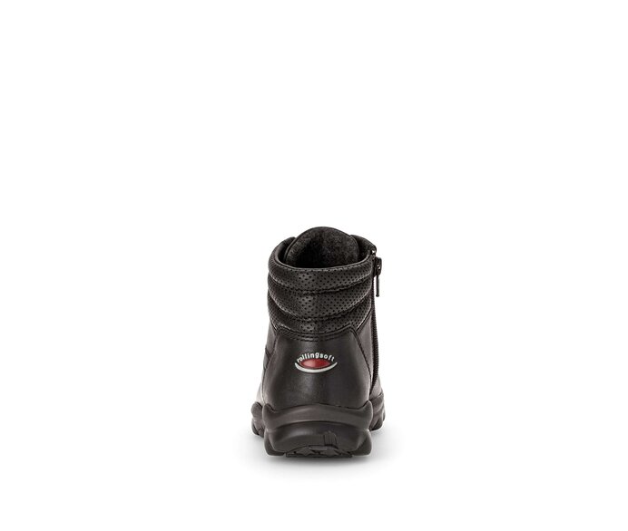Gabor Sportliche Stiefelette Schwarz - Glattleder
