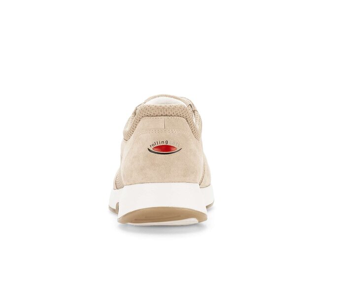 Gabor Sneaker Low Beige - Materialmix Leder/Lederimitat