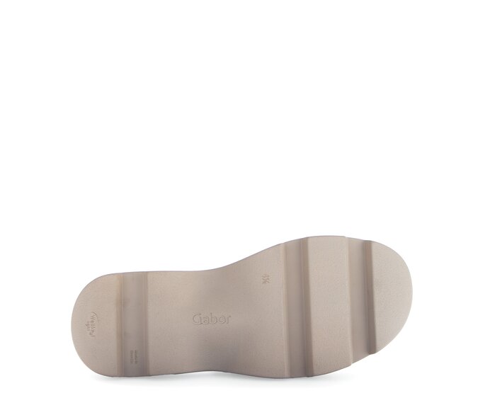 Gabor Pantolette Creme - Glattleder