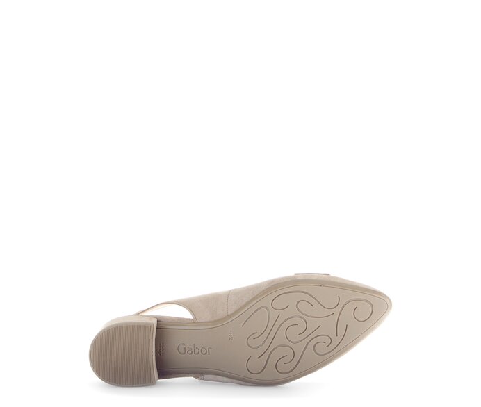 Gabor Slingpumps Beige - Rauleder