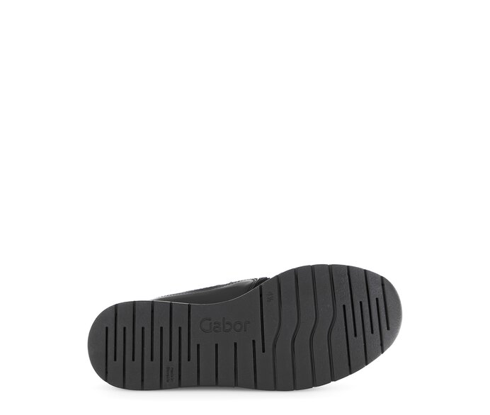 Gabor Sneaker Low Schwarz - Materialmix Leder/Lederimitat