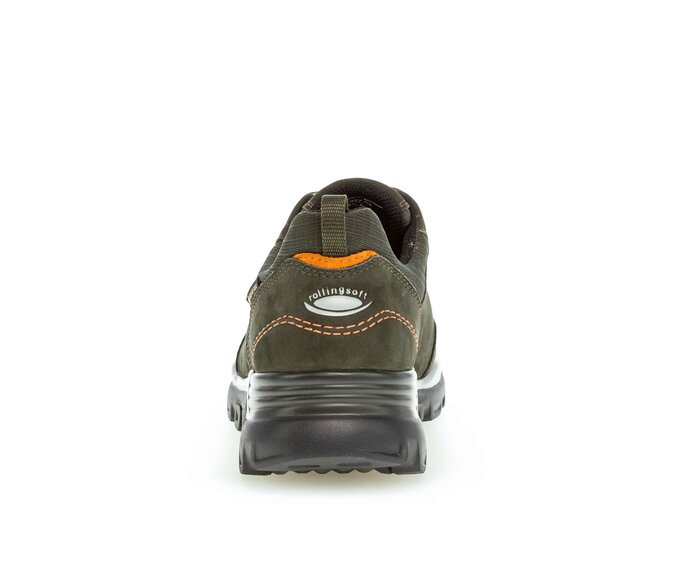 Gabor Sneaker Low Grün - Materialmix Leder/Lederimitat