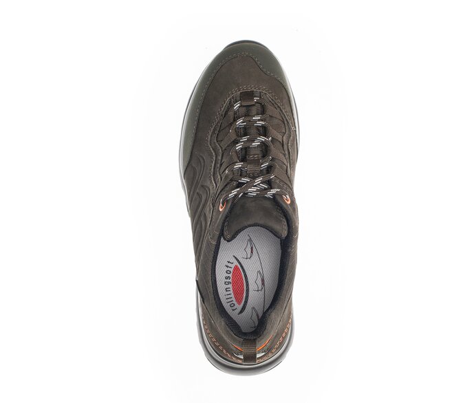 Gabor Sneaker Low Grün - Materialmix Leder/Lederimitat