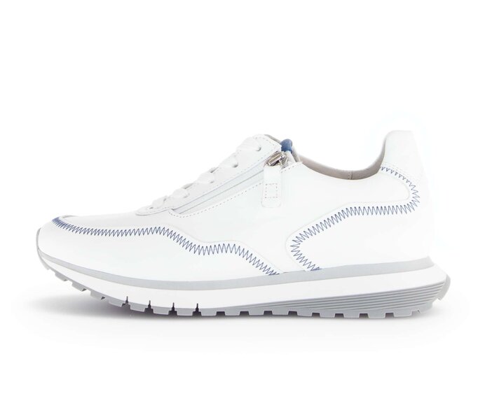 Gabor Sneaker Low Weiß - Glattleder